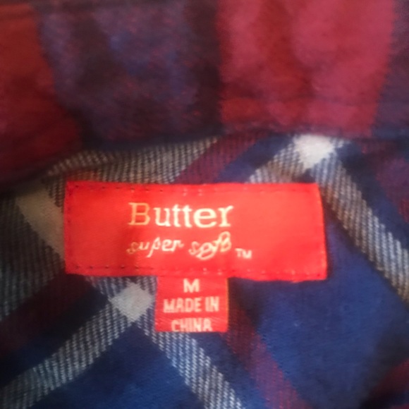 Girls plaid button down - Picture 3 of 3